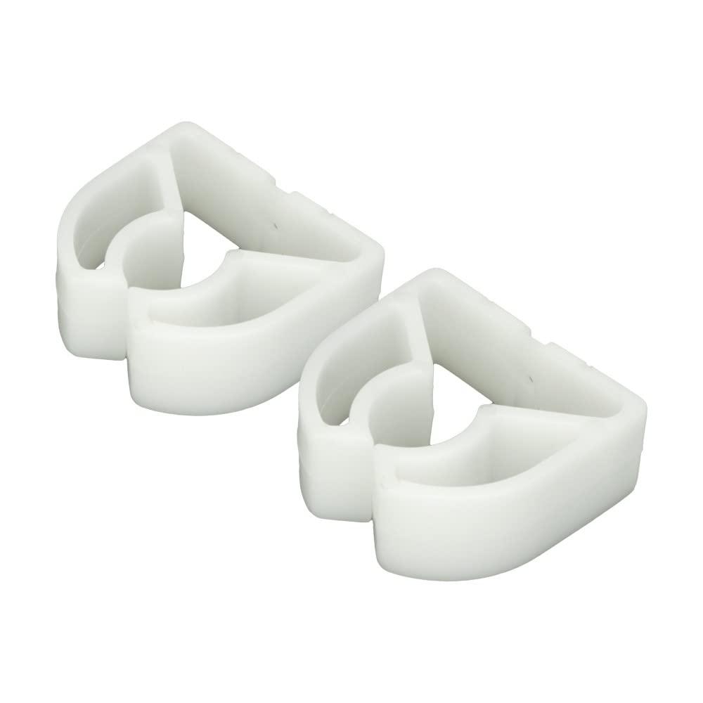 Plastic Clamp Fasteners Unlimited for Command Fan/Bunk, (Pack of 2)