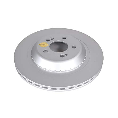 Power Stop EBR1603EVC High Carbon GEOMET Caoted Rear Brake Rotor For Mercedes Maybach S, Mercedes Maybach S560, Mercedes S550, Mercedes S550e, Mercedes S560 [Model Specific]
