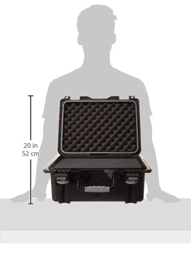 Mil-Spec Plano Molding Company Field Locker Double Pistol Case, Black, Large (109170)