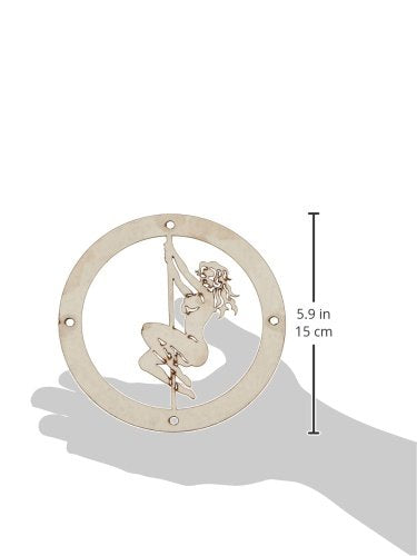 Stainless Steel Grille T-Rex L1014 Stripper Pole Logo