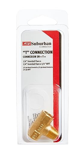 LP-BTCON T Connection Suburban - Ideal for Connecting Multiple Propane Tanks to an RV System