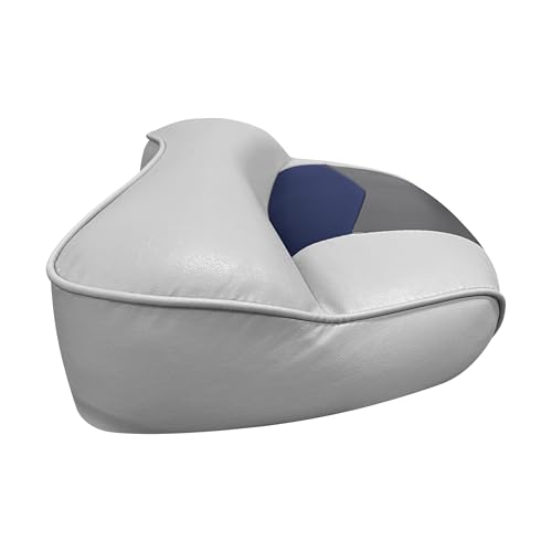 Pro-Angler Series Wise 3308-1880 Pro Casting Deck Seat Marble Grey/Blueberry/Charcoal