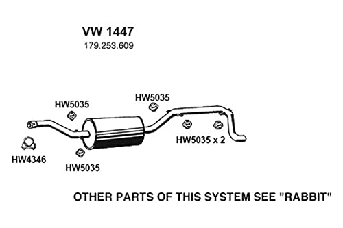 HW5035 Ansa - Exhaust Hanger