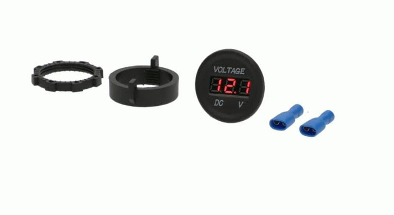 Mini Voltage Meter W/Hardware InstallBay - Retail Pack