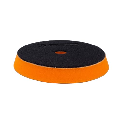 Maxshine 6" AIO Universal One-Step Orange Polishing Foam Pad – Hook & Loop Backing – All-in-One Pad for Single-Step Paint Correction – Compatible with DA & Rotary Polishers