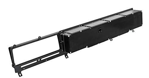 Dakota Digital VHX-66F-FAR-K-W Analog Gauge Dash System Compatible with Ford 1966-67 Fairlane Car Black Alloy White
