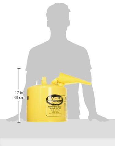 5 Gal Type I Safety Can, Yellow