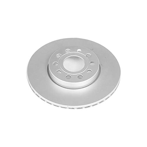 Evolution Power Stop EBR830EVC Genuine Geomet® Coated front Brake Rotor