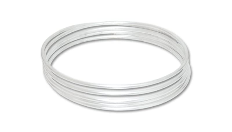 Power Vibrant 16409 Tubing, Hard Line, Aluminum, Natural, 1/4 in. OD x 25 ft. long, each