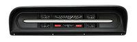 Dakota Digital VHX-67F-PU-K-R Analog Gauge System Compatible with 1967-72 Ford Pickup Truck with Black Alloy Style and Red Backlighting