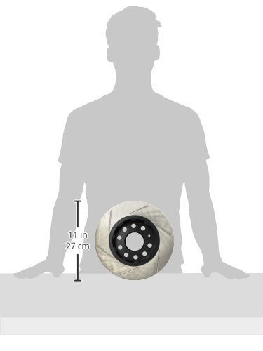 Rear Left StopTech 126.33131SL Sport Slotted Brake Rotor