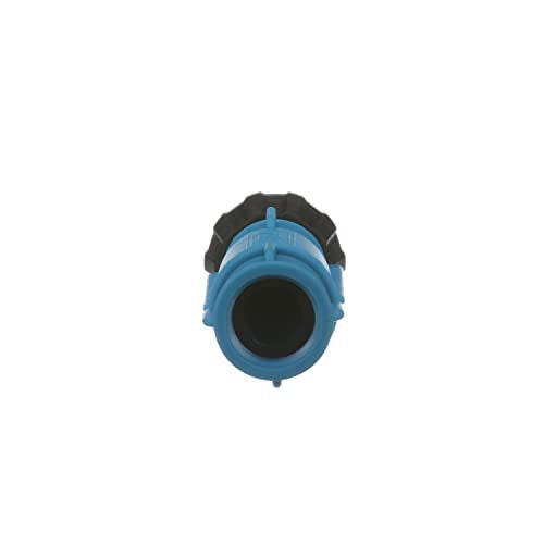 ANKA Series Watts 3/4" Small Inline Adjustable High-Pressure Full-Flow Hose Nozzle, Rubber O-Ring, Easy Grip, High Grade Glass Fiber Reinforced Nylon, Industrial, Agricultural, Home, Garden, Boat