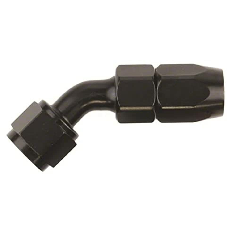 510445BK Speedfx -4an X 45 Blk Hose End