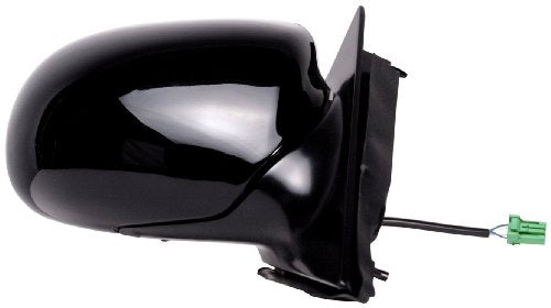 Fit System Mirror Passenger Side for Buick Park Avenue, w/o Memory & Signal, Black, Foldaway, Power