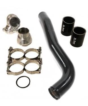 Upper Coolant Hose Kit 6.7 Power Stroke, Black (Raw)