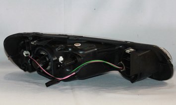 Left TYC Headlight Assembly Compatible with 2004-2006 Chrysler Sebring Conv