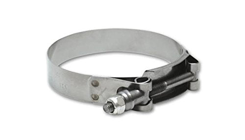 Stainless Steel VIBRANT 2791 - Bolt Clamp Silver 2-Pack