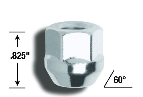Acorn Bulge Gorilla Automotive 40077 Open End Lug Nuts (7/16" Thread Size)