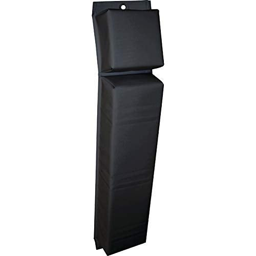 Vinyl Covered Hull-Saver Contoured Fender, Black (30" L x 6" W x 4" D)