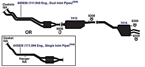 Exhaust Bracket AP Exhaust Products 8309