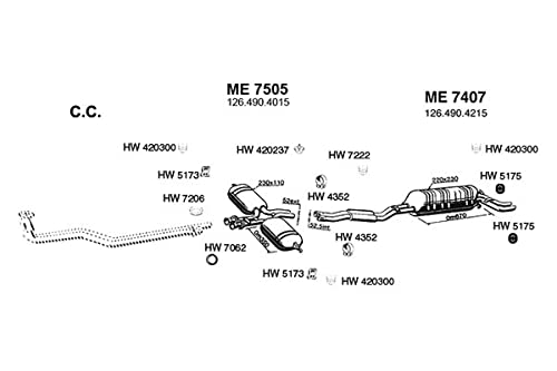 HW5173 Ansa - Exhaust Hanger