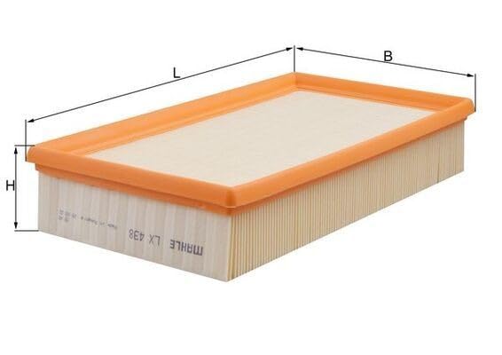Air Filter Mahle LX 438