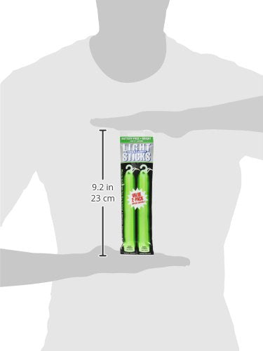 8-Hour Ready America Emergency Lighsticks (2 Pack), Green