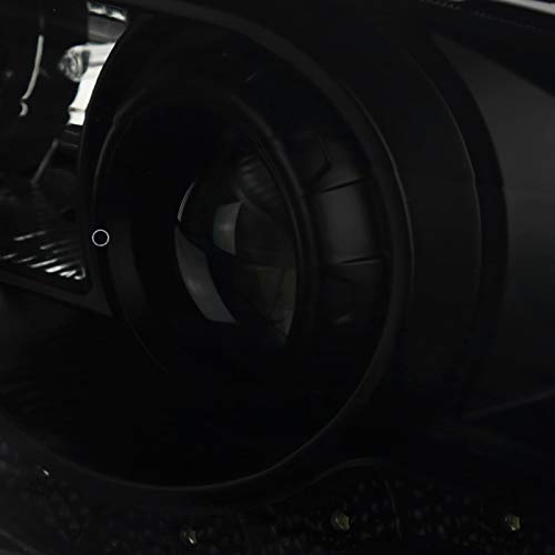 Led Projector Headlights- Chrome SPEC-D TUNING LHP-F25099SM-RS 99-04 Ford F250