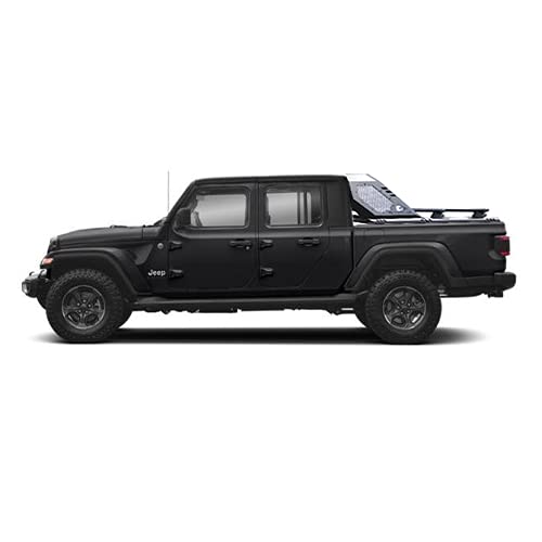 Vigor Black Horse Cross Bar Compatible with 2020-2023 Jeep Gladiator-VRCB64-G