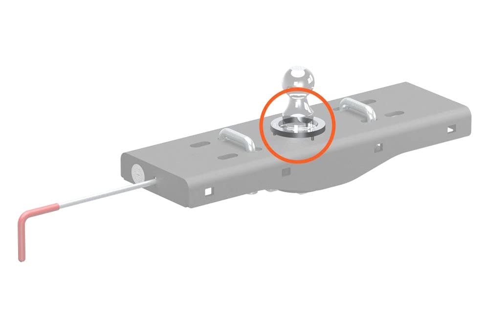 CURT Replacement 19256 Double Lock & EZr Gooseneck Trim Ring