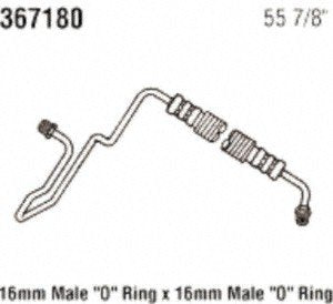 Power Steering Gates 367180 Hose Assembly Pressure Line