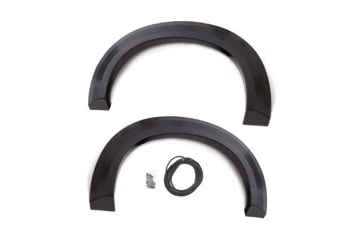 Lund Elite Series EX314SB Black Extra Wide Style Standard Rear Fender Flare - 2 Piece