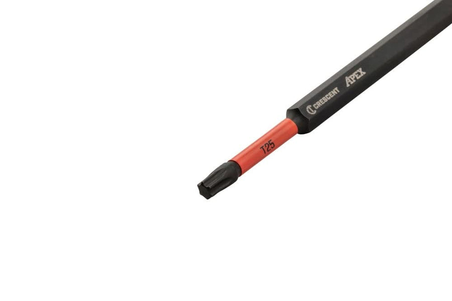 Crescent T25 Apex 6" Torx™ VORTEX™ Impact Power Bit - CAVB6T25