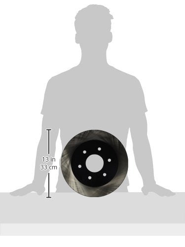 Centric 120.42081 Premium Automotive Replacement Rear Brake Rotor Fits Select Infiniti QX65, Nissan Armada/Pathfinder/Titan