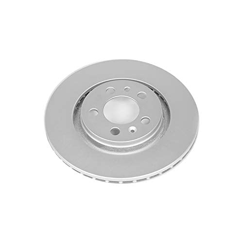 Power Stop Front EBR615EVC Coated Brake Rotor For VWBeetle 1998-2006, VWGolf 1999-2006, VWGolf City 2007-2010, VWJetta 1997-2005, VWJetta City 2007-2009 [Model Specific]