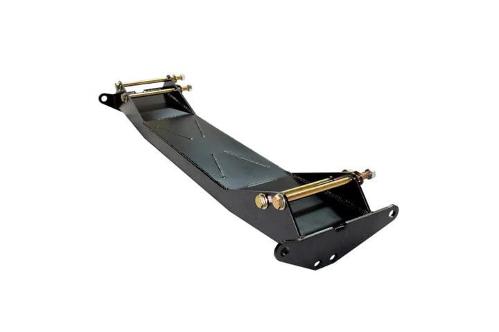Long ARM Drop Bracket to Transmission X-Member Brace Carli 03-12 RAM 2500/3500 4X4