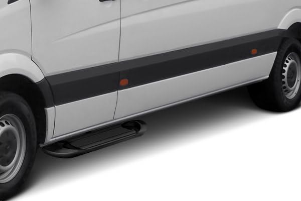 Black Aluminum Off Road Black Horse Transporter Running Boards TR-F391
