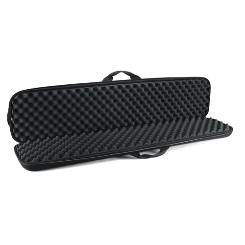 Plano Rifle Case Diverge, 49 in., Lightweight and Durable Gun Carrying Case, Detachable, Padded Shoulder Strap, High-Density Foam Inserts, Webbing Straps for Attachable Accessory Bags