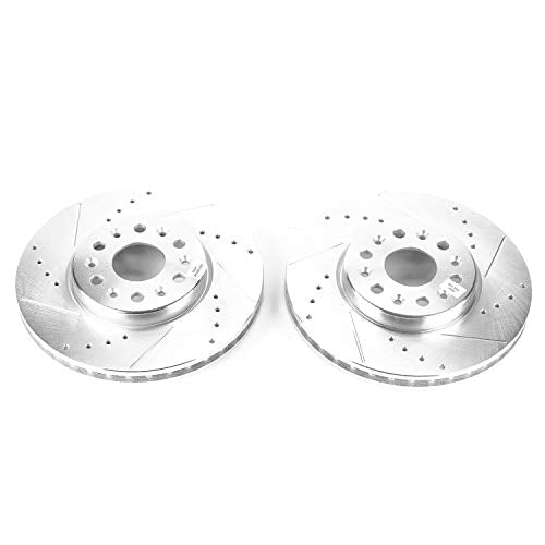 AR82192XPR Power Stop Front Drilled and Slotted Performance Rotors