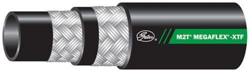 M2T® MegaFlex® 2-Wire Braid Hose - SAE 100R16 - Gates-12M2T-XTFXREEL, 220' Length