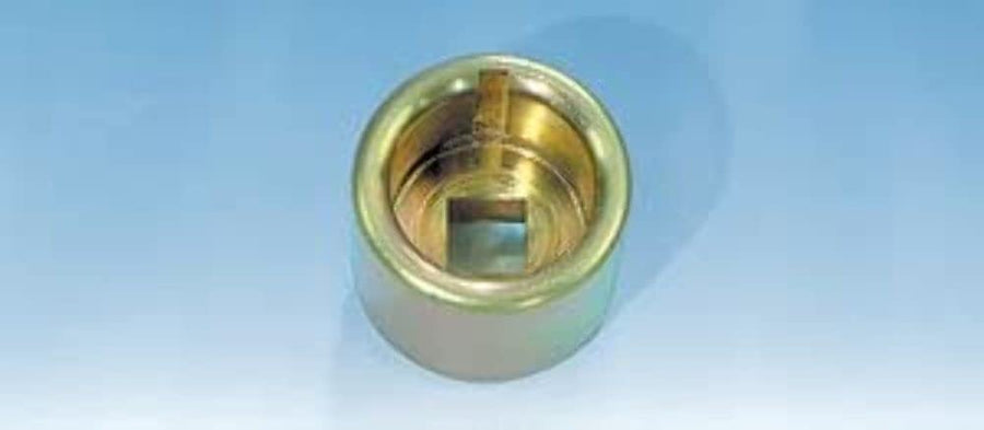 Gold Zinc Plated Milodon 27000 Crank Socket for Small Block Chevy