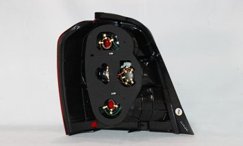 Right TYC Tail Light Assembly Compatible with 2004-2007 Toyota Highlander