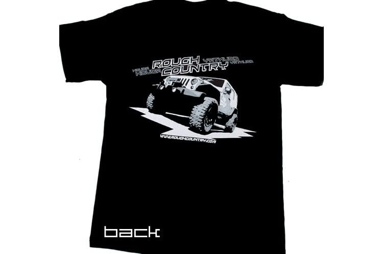 Black Rough Country T-Shirt | Size 3XL - 84031