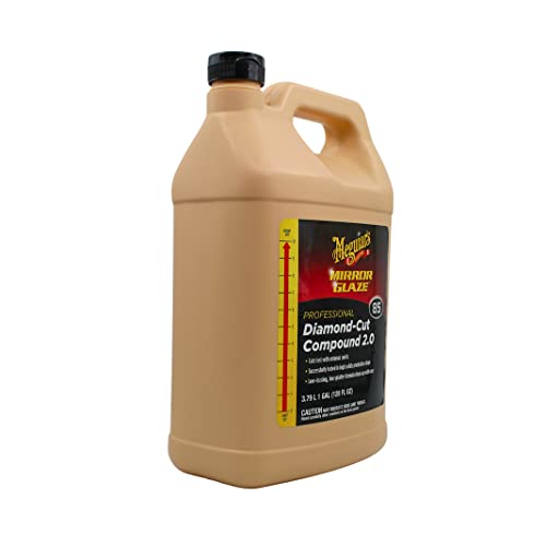 M8401 Meguiar's Mirror Glaze Professional Compound Power Cleaner, 1 Gallon