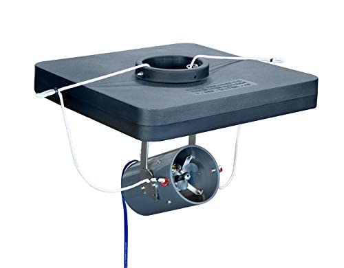 Aerator Scott Floating De-Icer for Lakes & Ponds | 1/2 Horse Power 230V Stainless Steel | 35 ft. Electric Corded Cable Included | Made in USA