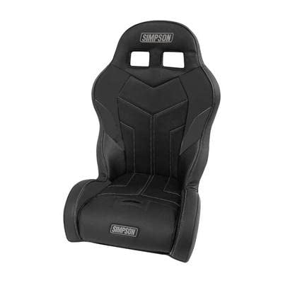 Aggressor UTV Seat Simpson Racing 110-304 Black/Black 170
