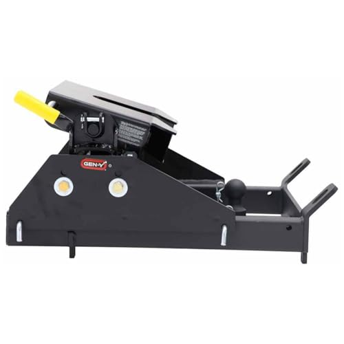 Combo Hitch GEN-Y Advantage - Complete Gooseneck & 5th Wheel System with Pullrite Head - 25K LB Towing Capacity - Maintenance-Free - Made in USA
