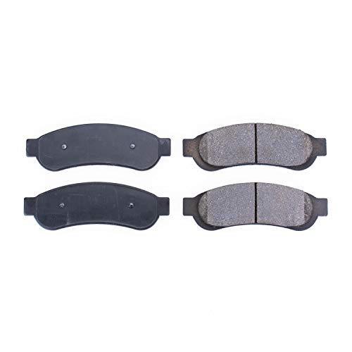 Power Stop Z16 Evolution 16-1334 Rear Ceramic Brake Pads For Ford F-250 Super Duty 2010-2012, Ford F-350 Super Duty 2010-2012, Ford F-450 Super Duty 2010-2012 [Model Specific]