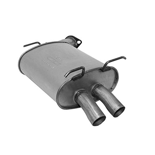 Challenge Muffler - nobrandname 2512 Oval Body - H5.5" X W11" X L13" 26.5" OAL 2.5" OD / 2" OD Config. DD Muffler - Challenge