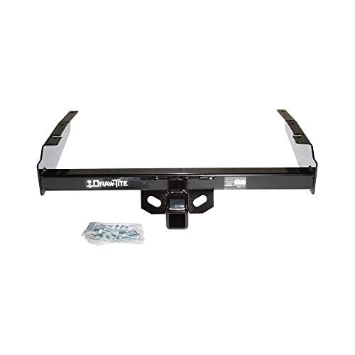 41004 Draw-Tite Class 4 Trailer Hitch, 2 Inch Square Receiver, Black, Compatible with Ford F-100, F-150, F-250, F-350 (Verify Vehicle Application)